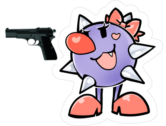 Zelda with a GUN