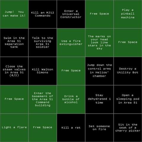 Completed Bingo Lines:
Diagonals: Bottom Left Up

