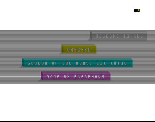 Screenshot of "Shadow of the Beast III" - Crack: Skid Row (SKR) - Published by Psygnosis on Commodore Amiga (1992)