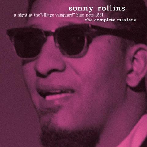 An image of the cover of the record album 'A Night At The Village Vanguard (The Complete Masters)' by Sonny Rollins
