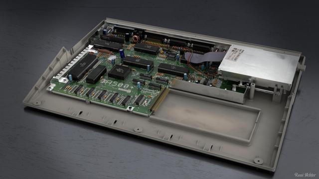 Amiga 500 open (Modo, Affinity)