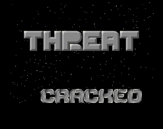 Screenshot of "Beam" - Crack: Threat - Published by Magic Bytes on Commodore Amiga (1989)