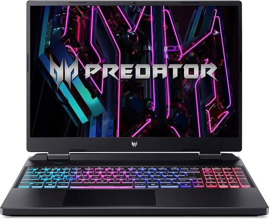 Gamme de PC portables Acer Nitro et Predator alignés sur fond sombre