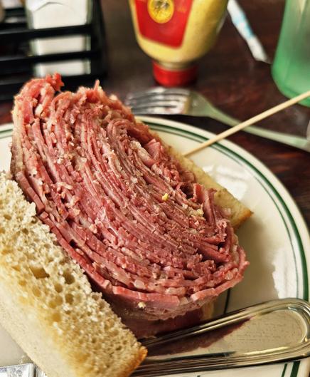 Corned Beef sandwich at Famous Deli