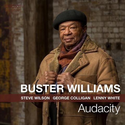 An image of the cover of the record album 'Where Giants Dwell' by Buster Williams