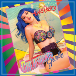 The front cover of Katy Perry featuring Snoop Doggs California Gurls single