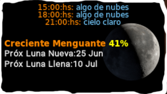 ❄️🌬️ ¡Falta UN DÍA para el invierno en el hemisferio sur! 🥶 Celebra el frío patagónico con mi Conky, que ahora brilla con el script horas_luz.sh mejorado: cronómetros precisos para amanecer 🌅 y atardecer 🌄 con un flamante icono 🕛 de Material Design Icons. 🖥️ ¡Río Gallegos se luce! 🚴‍♂️ Pruébalo: https://github.com/DrCalambre/OpenWeatherMap-wather-conky-master Más: https://drcalambre.blogspot.com #Conky #Linux #SoftwareLibre #RíoGallegos #Invierno2025