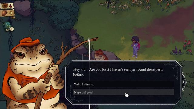 Screenshot from a game called Dream Hollow