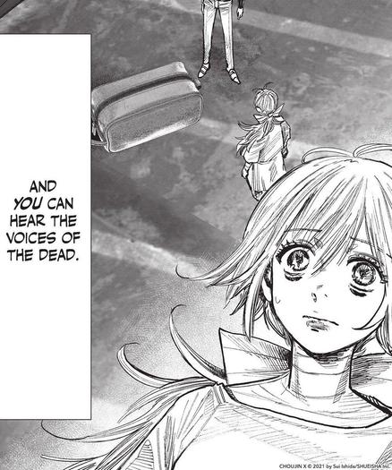 Choujin X Volume 9: I Hear Dead People - A Unique Twist in the Story
