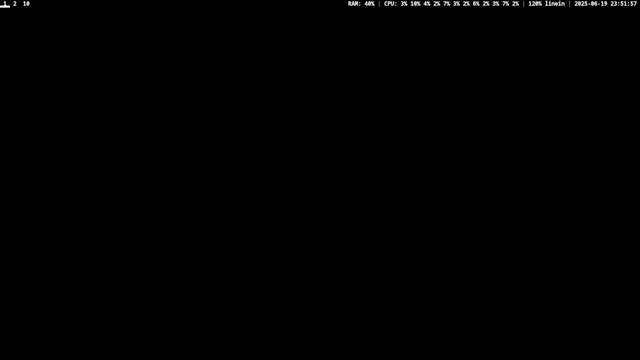 Lazy Bear's wallpaper: The void