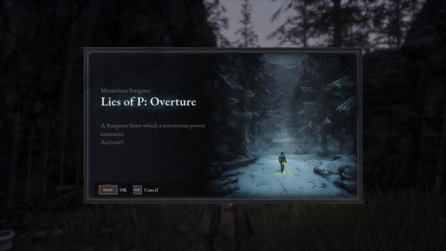 Screenshot: Entering the DLC of »Lies of P«