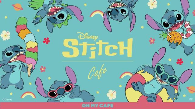 Experience Summer Fun at the Stitch-Themed Cafe in Tokyo and Aichi