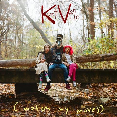 An image of the cover of the album '(watch my moves)' by Kurt Vile