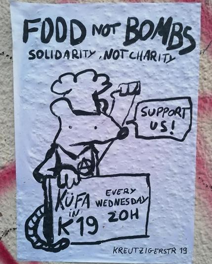Food not bombs - solidarity, not charity

2025

#foodnotbombs #foodnotbombsBerlin #solidaritynotcharity #solidarity #berlinposter #politicalposter