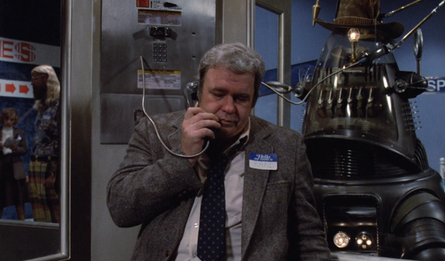 in Gremlins, I always recognised Robby the Robot 