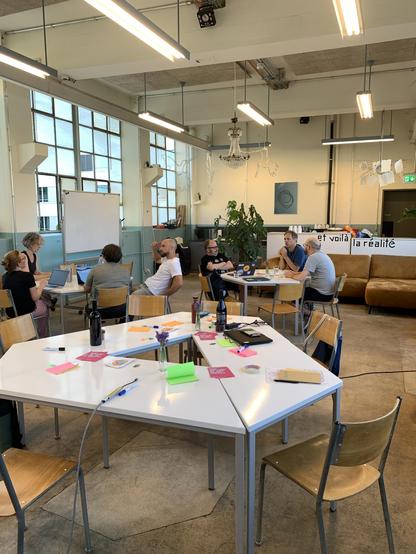 Foto vom Workshopraum