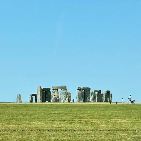 Stonehenge on the eve of the summer solstice!
