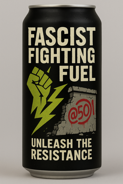 Protest energy drink

