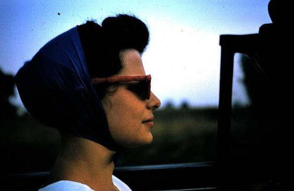Mom as Jackie Kennedy before she was first lady.
