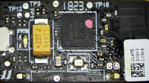Aqara door and window sensor pcb with reed switch removed