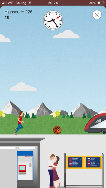 Le jeu caché des CFF suisses pour faire passer le temps quand on a un train en retard