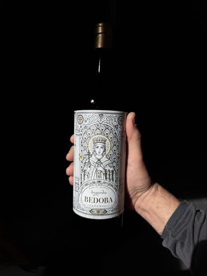 A bottle of Bedora
