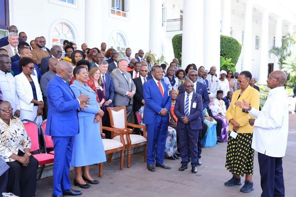 Group photo of Uganda conference