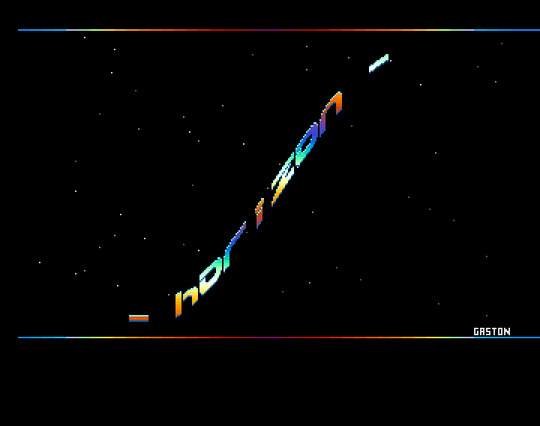 Screenshot of "Nitro" - Crack: Horizon (HZ) - Published by Psygnosis on Commodore Amiga (1990)