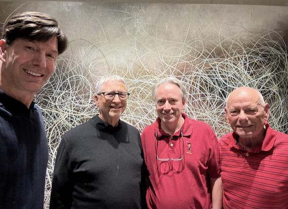 Marc Russinovich, Bill Gates, Linus Torvalds, Dave Cutler