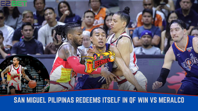 San Miguel Pilipinas proved its championship pedigree by avenging last year’s Finals loss with a statement victory over Meralco in the PBA Philippine Cup quarterfinals. Fueled by pride and determination, the Beermen secured a 108–97 win to advance to the semifinals, led by standout performances from June Mar Fajardo, CJ Perez, and Rodney Brondial. Coach Leo Austria emphasized that the goal was never revenge — it was redemption.


