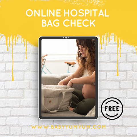 Getting ready for the big day? 🏥👶 Try BabyYumYum's FREE Hospital Bag Checklist to make sure you’ve got everything you need packed and ready! 👜✨ This helpful tool ensures you don’t forget a thing for your hospital stay, from baby essentials to personal items. 🍼