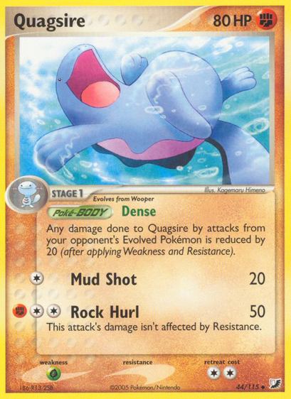 Quagsire (Unseen Forces) released 2005/08/01. Illustrated by Kagemaru Himeno.