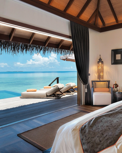 Ayada Maldives Luxury Resorts & Honeymoon 🌴 🥤 #bedroom #home #homedecor #travel #homedesign #maldives 