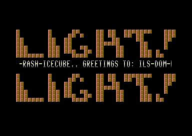 Screenshot of "Time Machine" - Crack: Light - Trainer: +3 - Published by Vivid Image-Activision on Commodore 64 (1990)