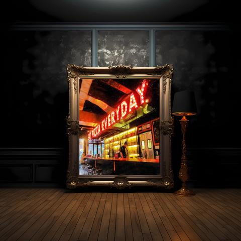 A Eugene, Oregon restaurant bar features a large, glowing sign that reads "EAT PIZZA EVERY DAY"! Why not?

Sold here are prints, puzzles and much more:  https://pixels.com/featured/eat-pizza-every-day-thom-zehrfeld.html #pizzaart #artforsale #Puzzles #CoffeeMugs #WallArt #Pizza #Art #BuyIntoArt #ArtPrints #HomeDecor #Gifts  #Art  #PhotographyIsArt #Photography #Fotografie
#ArtForSale #ArtMatters #MastoArt #Mastodon 
#InteriorDesign #InteriorDecorating #WallArtForSale #PhotoOfTheDay #FediGiftShop  #GiftIdeas #FediArt #Prints #FediArtShop