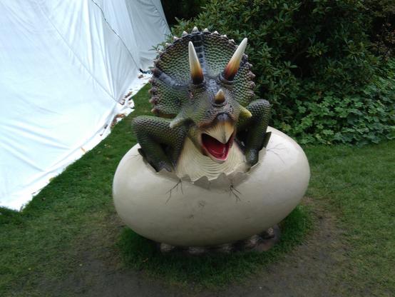 Triceratops is a genus of chasmosaurine ceratopsian dinosaur that lived during the late Maastrichtian age of the Late Cretaceous period, about 68 to 66 million years ago on the island continent of Laramidia, now forming western North America. Wikipedia. 

Image: Nicolas Mouart, All rights reserved.