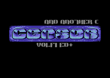 Screenshot of "Volfied" - Crack: Censor - Published by Empire on Commodore 64 (1991)