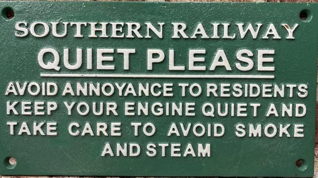 quiet please