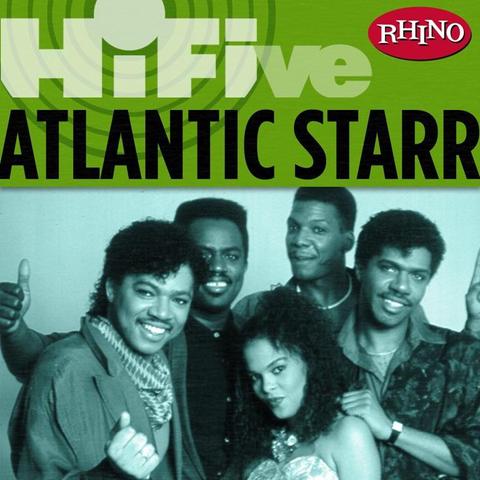 An image of the cover of the record album 'All In The Name Of Love' by Atlantic Starr