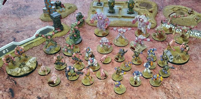 Current state of my Plague troops. It grows.