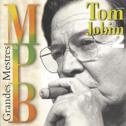 An image of the cover of the record album 'Grandes mestres da MPB - Vol. 2' by Antônio Carlos Jobim
