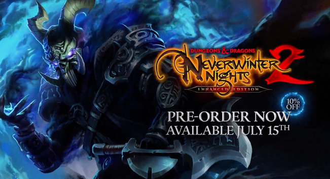 🧙 Neverwinter Nights 2: Enhanced Edition arrives on #PlayStation, #Xbox, #NintendoSwitch & #PC July 15! 

All expansions, crossplay, and classic D&D adventure await. #NeverwinterNights2 #DnD #RPG #GamingNews

more news and updates coming soon at
www.baskingamer.com

#Baskingamer #game #gaming #GamingCommunity #GamingContent 