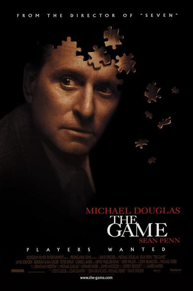 Poster for the 1997 movie The Game