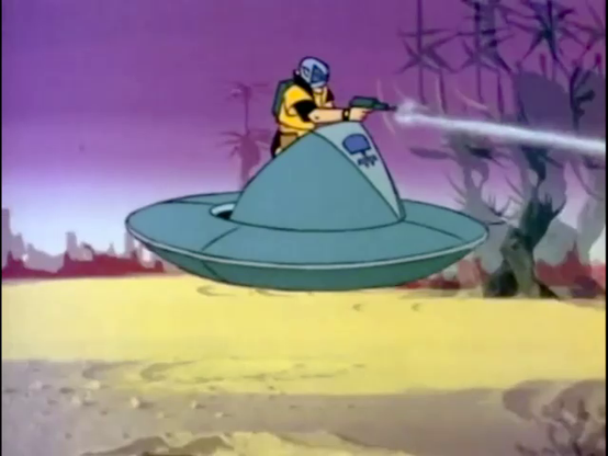 Episode 01: 'The Pirates; Sarko The Arkman' @ 4 minutes, 7 seconds