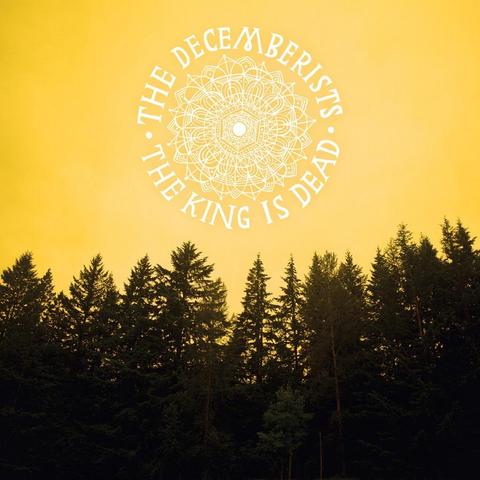 An image of the cover of the album 'The King Is Dead' by The Decemberists