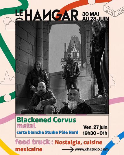 Blackened Corvus au Hangar Blois
