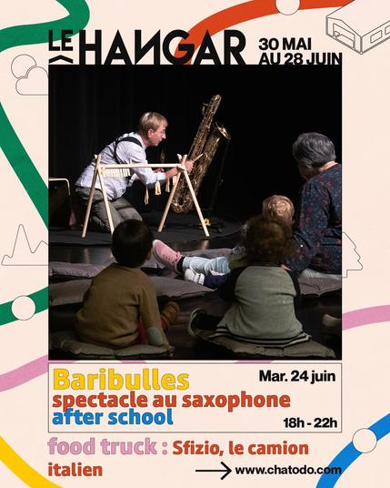 Spectacle Baribulles pour enfants au Hangar, Blois