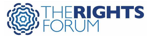the rights forum nieuwsbrief