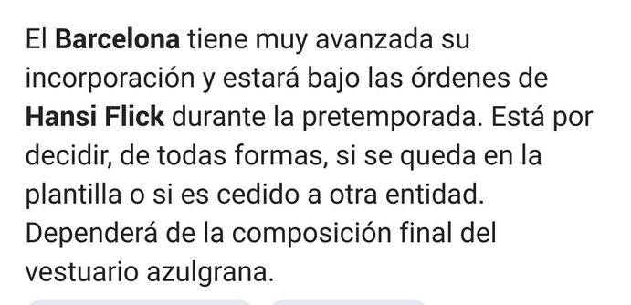 Lo q dice el marca