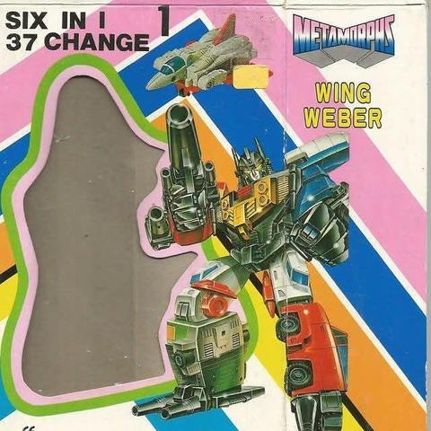 Wing Weber - Front 
#Multiforce #Metamorphs  #vintagetoys #90s #box #boxart #vintage #nostalgia #toy #toyvintage #robots #combiner #robot #transformers #knockoff #bootlegtoys #bootleg #ko #fake #landcross
